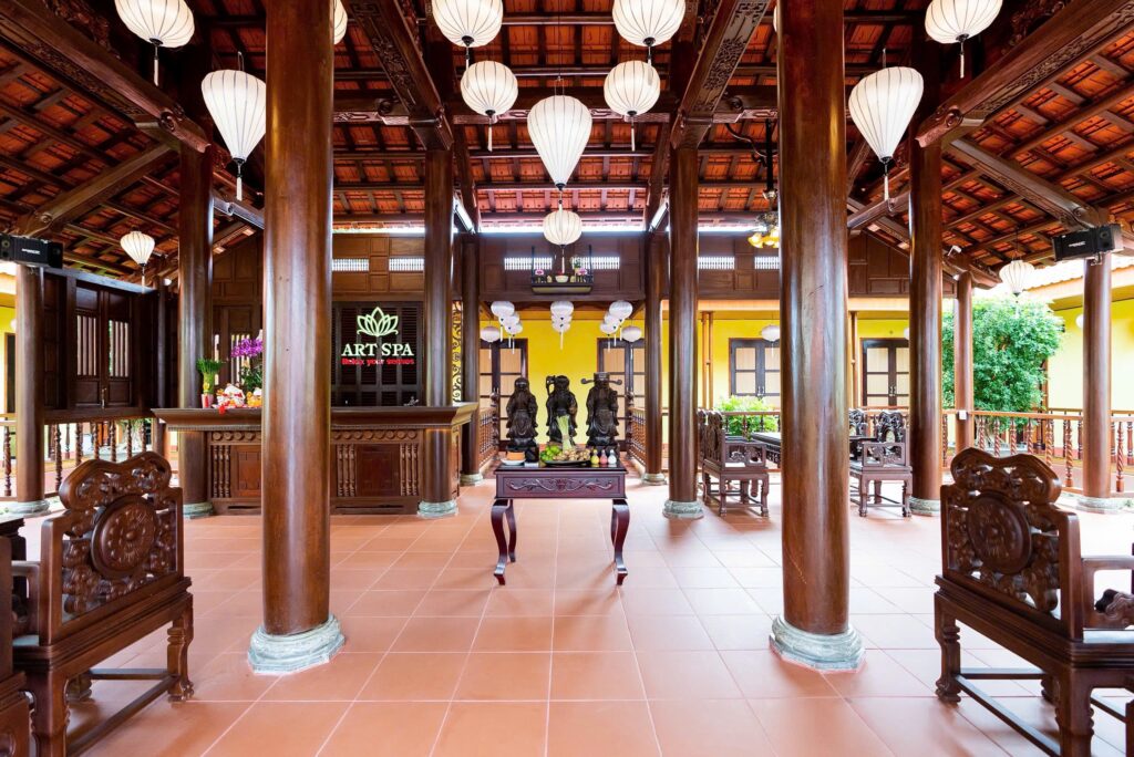 Luxury spa interior at Art Spa Signature Hoi An