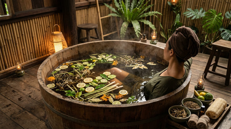 What is a Traditional Vietnamese Herbal Bath?