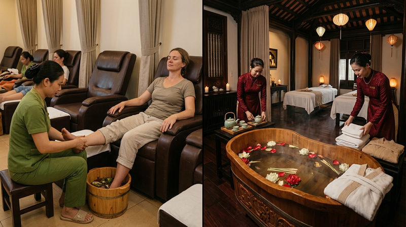 General vs. Luxury Spa Packages in Hoi An