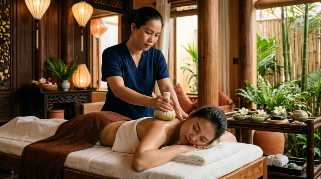Best massage in Hoi An Vietnam relaxing spa treatment