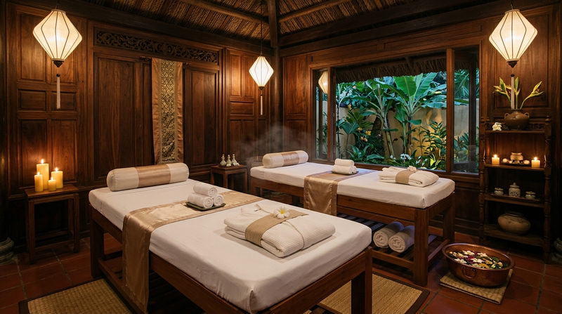 What is a Private Spa Package in Hoi An?